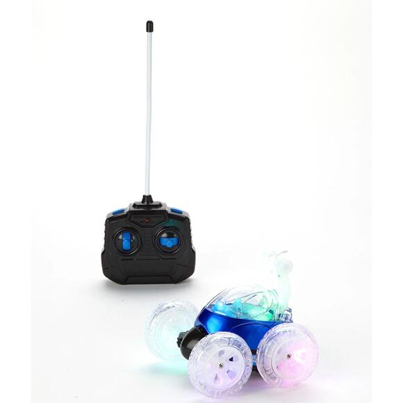 Remote Control Stunt Car with LED Lights - 360 Degree Rotating RC Car - Picture 1 of 7